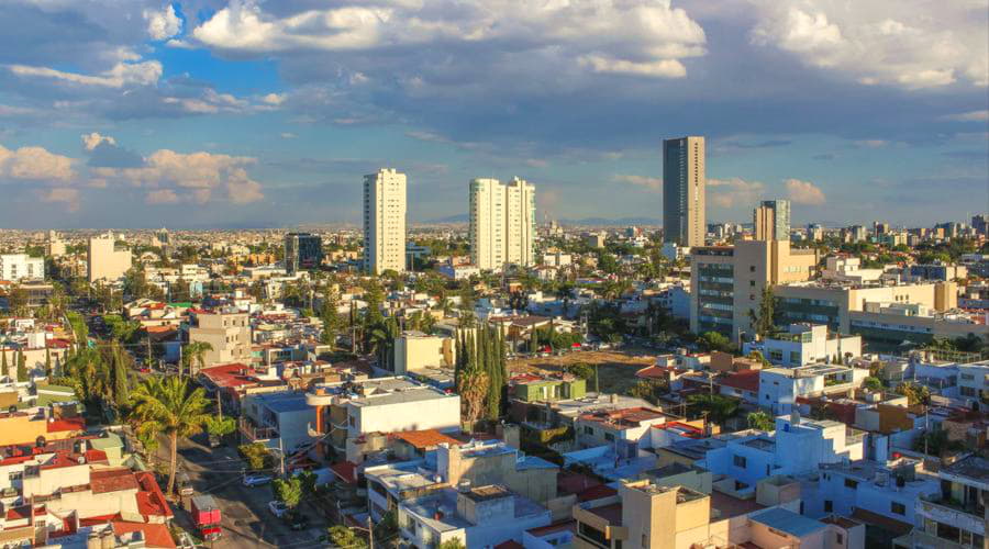 Die gefragtesten Mietwagenangebote am Flughafen Guadalajara